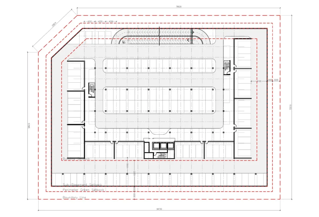Sub-basement Floor Plan