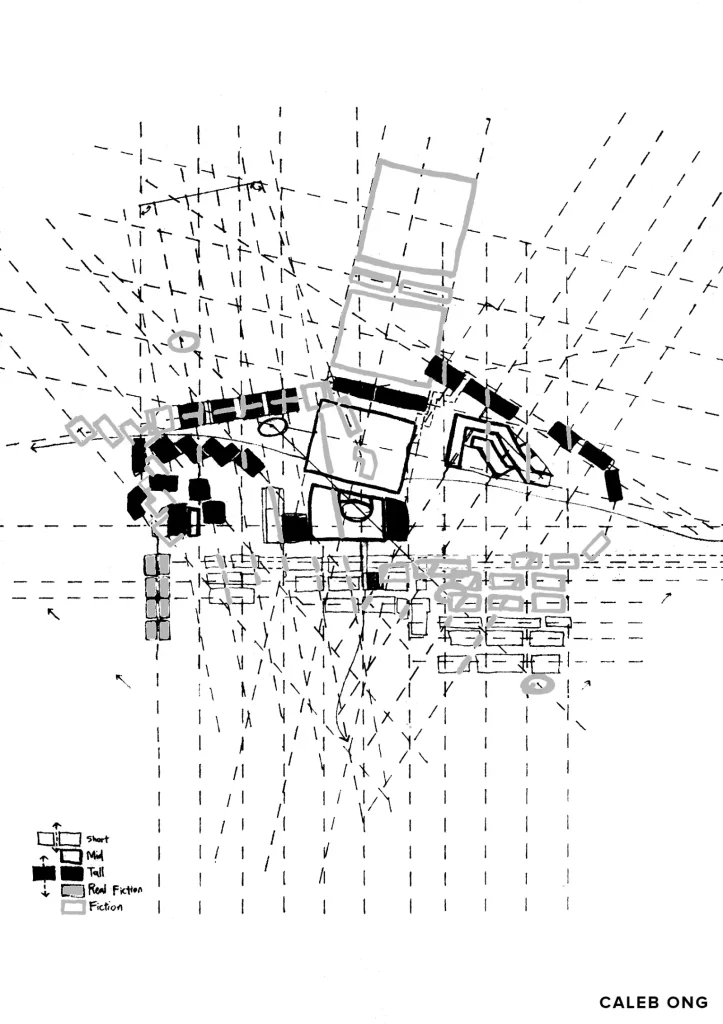 Site Axis Inter-referential Sketch