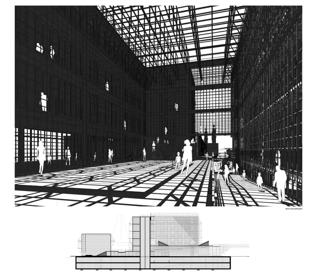 Internal Courtyard Perspective...