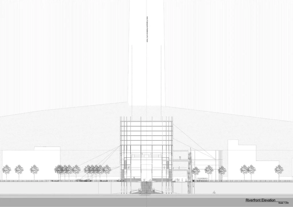 Riverfront Elevation