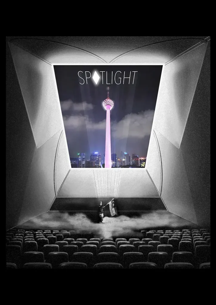 Main Theatre Interior Perspective / Optional Poster for the Performance Groups